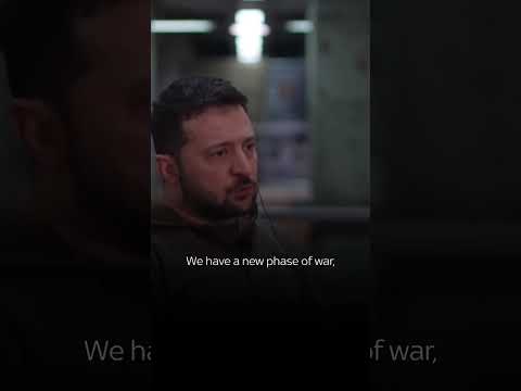 Ukrainian President Zelenskyy visited the frontline and signalled the 'new phase of war'