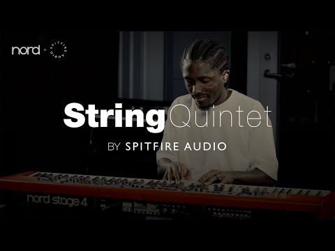 Joshua Domfeh showcasing the brand new Spitfire String Quintet!