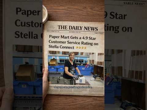 Paper Mart: Real People, Real Support, 5-Star Service