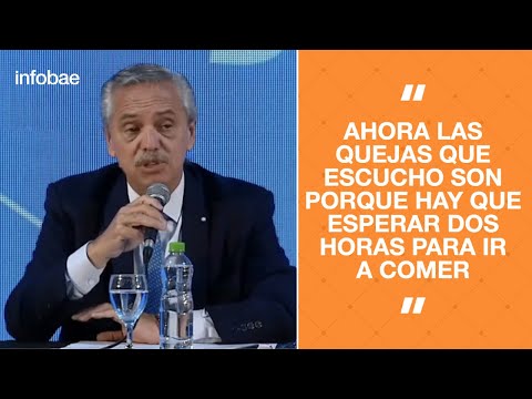 Alberto Fernández habló del buen momento de la industria hotelera y gastronómica