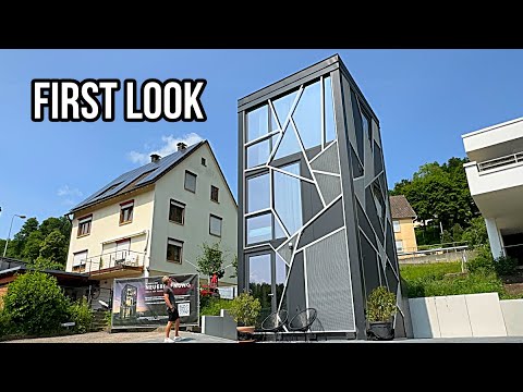 Discover the Stylish DQ Tower: Modern Prefab Living in Germany