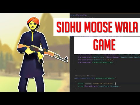 I put Sidhu Moose Wala in a game | Unity 3D