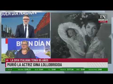 Murió la actriz Gina Lollobrigida: la diva tenía 95 años