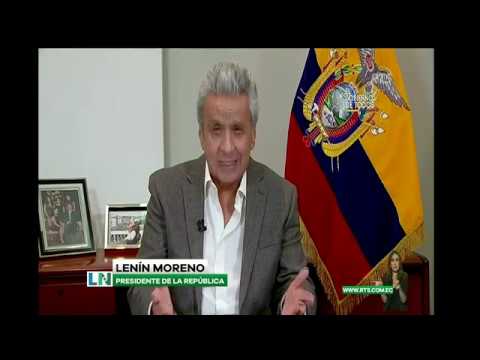 Lenín Moreno anuncia proyecto de Ley Humanitaria para enfrentar el Covid-19