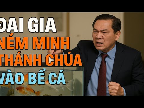 Đại Gia Ném Mình Thánh Chúa Xuống Bể Cá – Phép Lạ Khiến Ai Cũng Sợ Hãi!