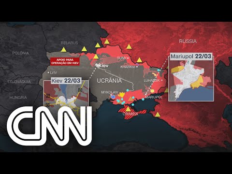 Exército ucraniano contra-ataca no norte e oeste de Kiev | JORNAL DA CNN