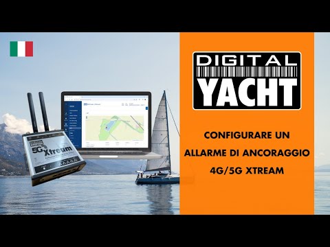 Configurare un allarme di ancoraggio – 4G/5G Xtream – Digital Yacht Italia