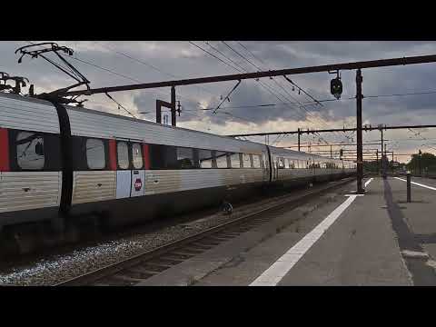 DSB IC tåg, Odense, Danmark