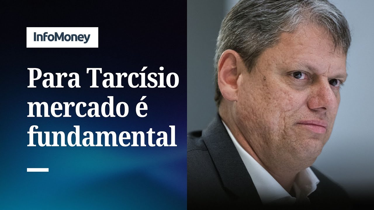 Tarcísio aposta no mercado financeiro para redução das desigualdades no Brasil | InfoMoney News
