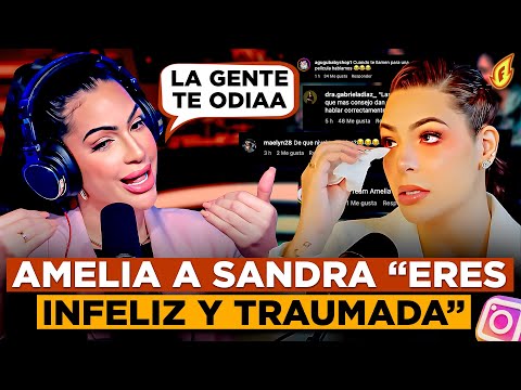 AMELIA ALCANTARA LLAMA INFELIZ Y SUFRIDA A SANDRA BERROCAL “MEDÍCATE, LA GENTE TE ABORRECE”