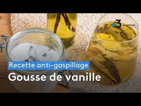 Recette anti gaspillage - Que faire avec une vieille gousse de vanille ?