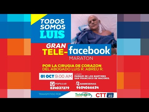 EN VIVO: Tele-Maratón a beneficio de operación de Luis Abreu Rosario (01-10-2021)