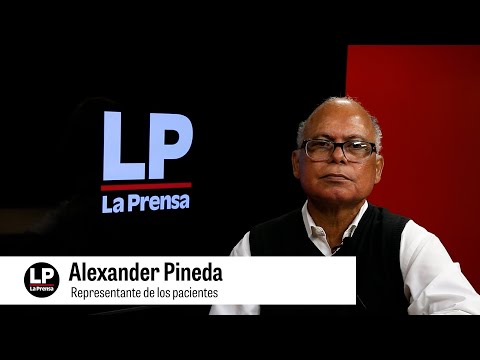 Alexander Pineda - representante de los pacientes