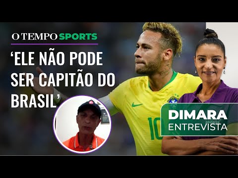 Ex-seleção brasileira critica Neymar por postura extracampo | DIMARA ENTREVISTA