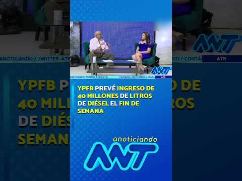 YPFB prevé ingreso de 40 millones de litros de diésel el fin de semana