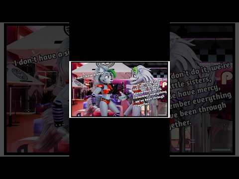 Cute Roxy hits Roxanne Wolf- FNAF SB Comic #shorts #fnaf #edit