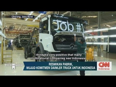 Resmikan Pabrik, Wujud Komitmen Daimler Truck untuk Indonesia #TechforGood