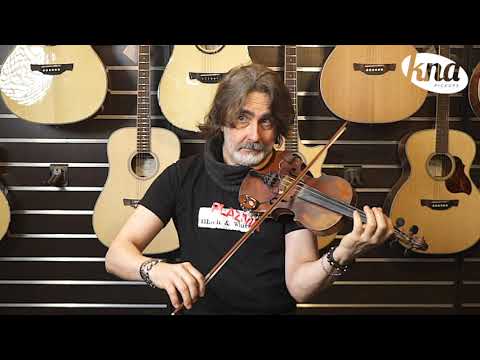 KNA Pickups: Alexander Luchkov with the new KNA VV-Wi wireless violin/viola pickup