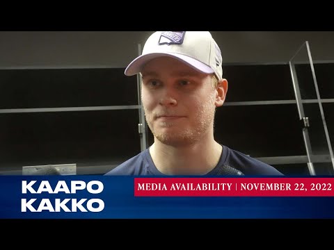 New York Rangers: Kaapo Kakko Postgame Media Availability | Nov. 22, 2022