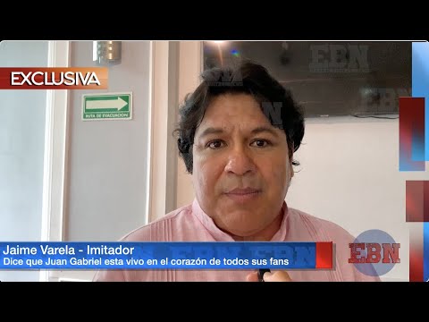 IMITADOR DE JUAN GABRIEL dice que el Divo de Juárez esta vivo y habla del homenaje musical hace