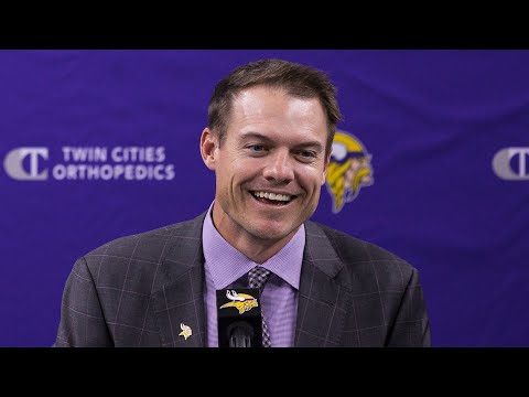 Head Coach Kevin O'Connell's Full Introductory Press Conference | Minnesota Vikings video clip