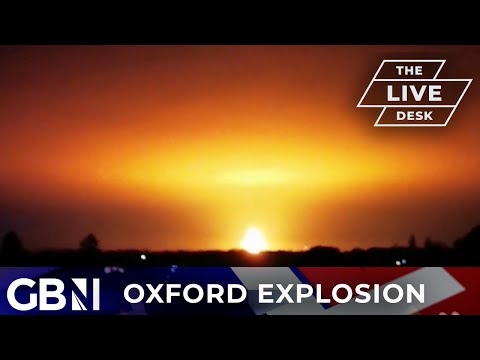 Oxford explosion: Eyewitness recalls FIREBALL 'illuminated sky' after lightning strike hits gas tank