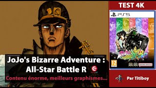 Vido-Test : [TEST 4K] JoJo's Bizarre Adventure: All-Star Battle R sur PS5, XBOX, PS4 & SWITCH