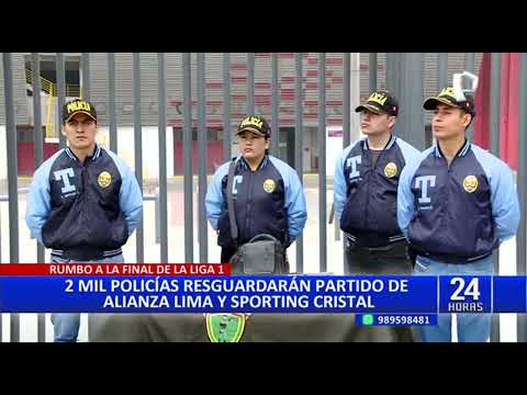 Feriado largo: Más de 24 mil policías se desplegarán en Lima por el Torneo Clausura y Halloween