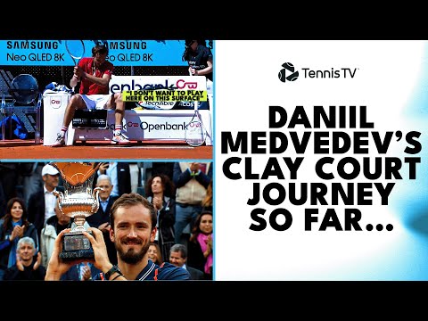 Clay Court Specialist 🤩 | Daniil Medvedev's Clay Journey So Far...🎢