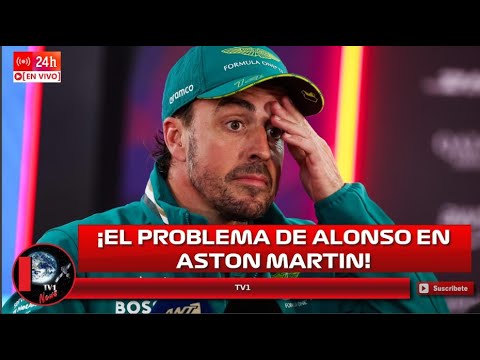 Revelan el gran problema que está arruinando a Fernando Alonso en Aston Martin