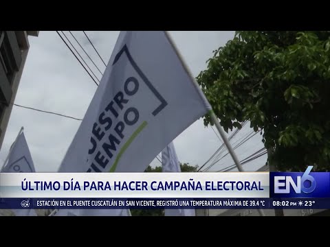 CIERRA CAMPAÑA SILENCIO ELECTORAL