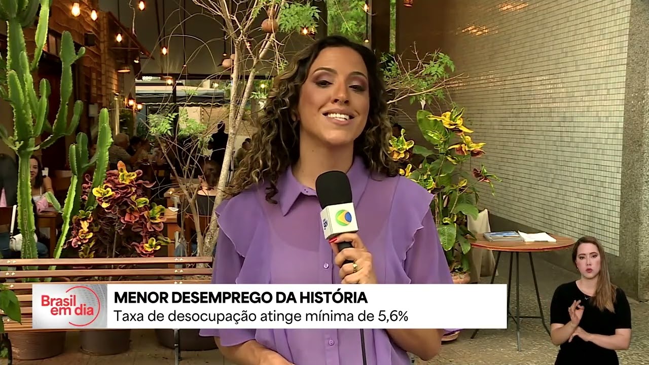 Menor desemprego da história