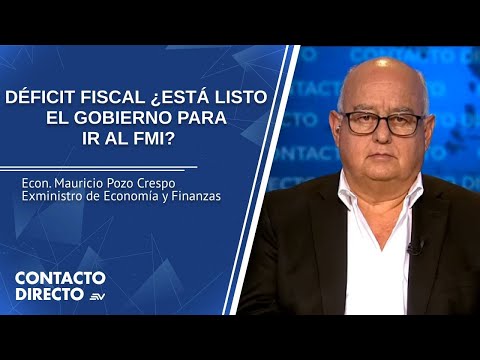 Entrevista con Mauricio Pozo - Exministro de Economía | Contacto Directo | Ecuavisa