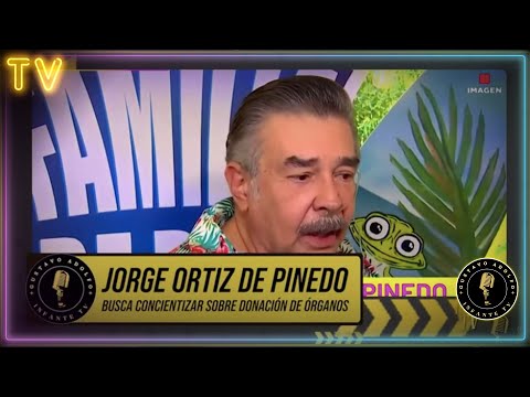 Jorge Ortiz de Pinedo quiere CONCIENTIZAR sobre la IMPORTANCIA de la DONACIO?N DE O?RGANOS