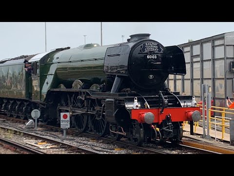 The Flying Scotsman visits Portsmouth 17/06/23