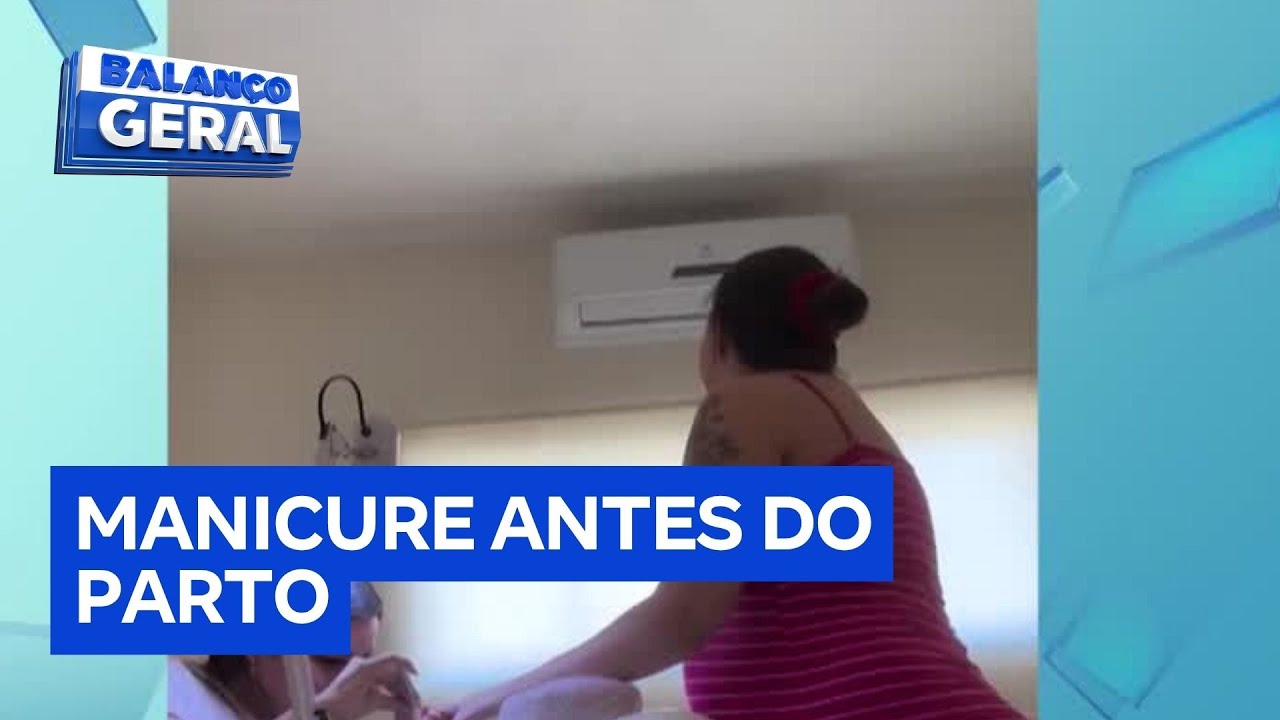 Mãe vai à manicure durante trabalho de parto para remover unhas antes de ir ao hospital TV Online Mãe vai à manicure durante trabalho de parto para remover unhas antes de ir ao hospital