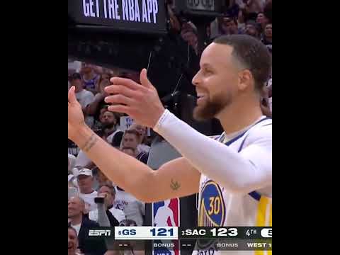 This Kings fan was really talking trash to Steph Curry   #shorts video clip