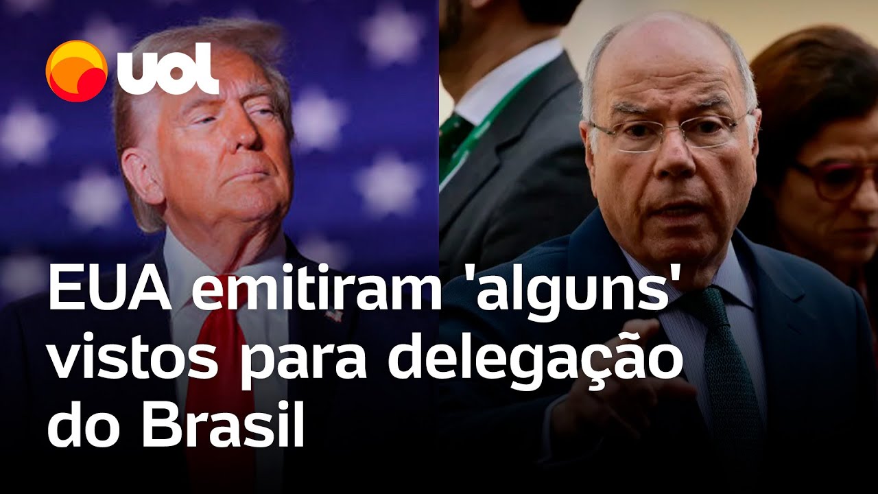 EUA emitiram ‘alguns’ vistos para delegação do Brasil ir à Assembleia Geral da ONU, diz Mauro Vieira
