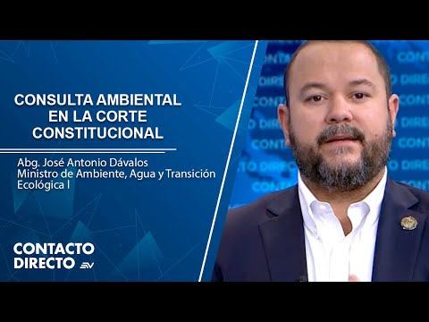Contacto Directo con José Antonio Dávalos, ministro de Ambiente | 19/09/2023