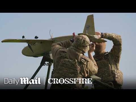 Aces High: Drones vs Drones on Ukraine's Frontline | Crossfire | Daily Mail