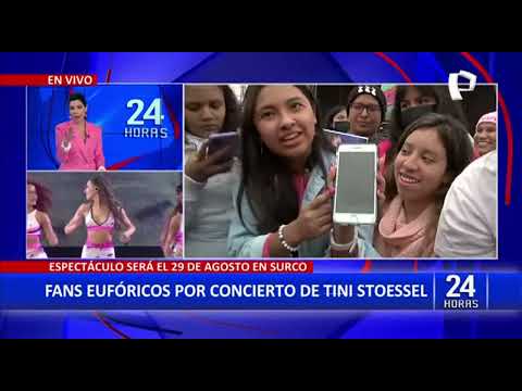 Surco: club de fans de Tini Stoessel esperan ansiosos concierto el 29 de agosto