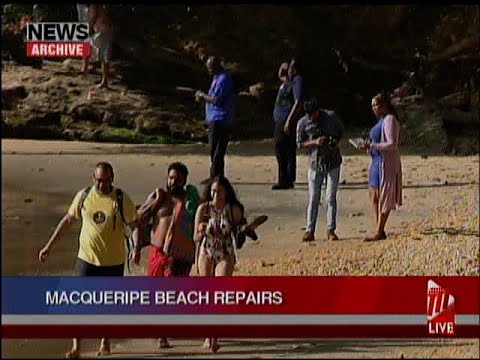 Macqueripe Beach Repairs To Be Completed Before Easter Weekend