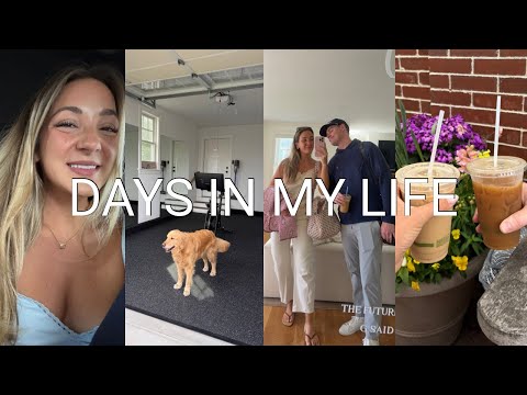 VLOG: home gym floor install, Nantucket, & skincare routine!