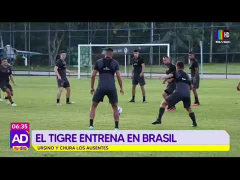 El Tigre ya está en Brasil ¡Refuerzan sus entrenamientos!