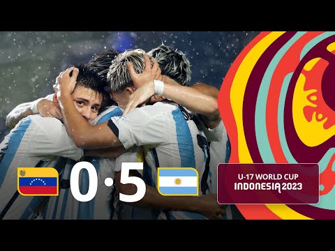 Argentina 5-0 Venezuela - Resumen del Partido - Copa del Mundo Sub-17 Indonesia 2023