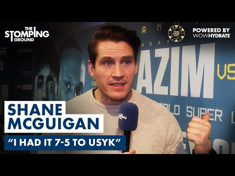 “I’VE GOT NO PROBLEM TELLING HEARN TO WAIT!” – Shane McGuigan RAW! On Adam Azim, CBS & Usyk vs. Fury