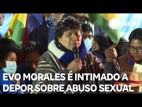 Evo Morales é intimado a depor sobre abuso sexual