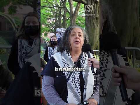 Protester Gets Asked About LGBT Rights in Palestine