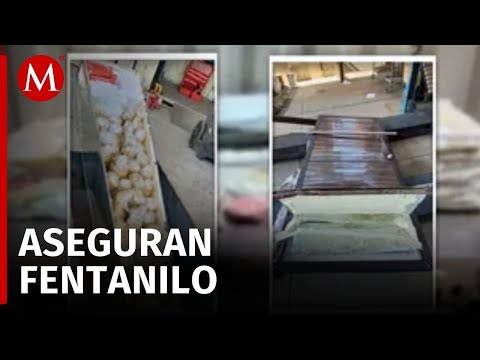 Aseguran más de 2 millones de pastillas de fentanilo en frontera de Sonora