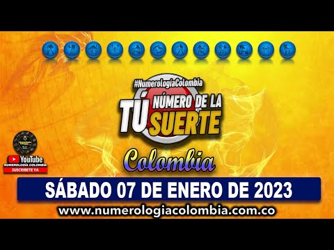 Número caliente para hoy 07 de ENERO 2023 #numerologíacolombia